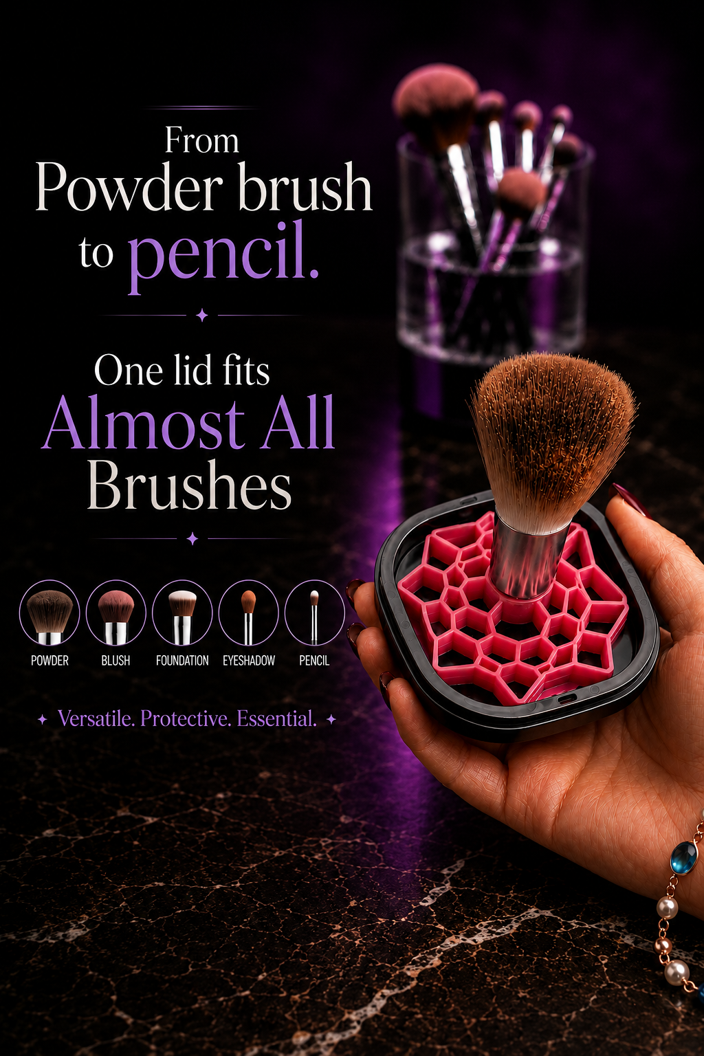 Your Makeup Brushes Are Quietly Undoing Everything Your Skincare Does.